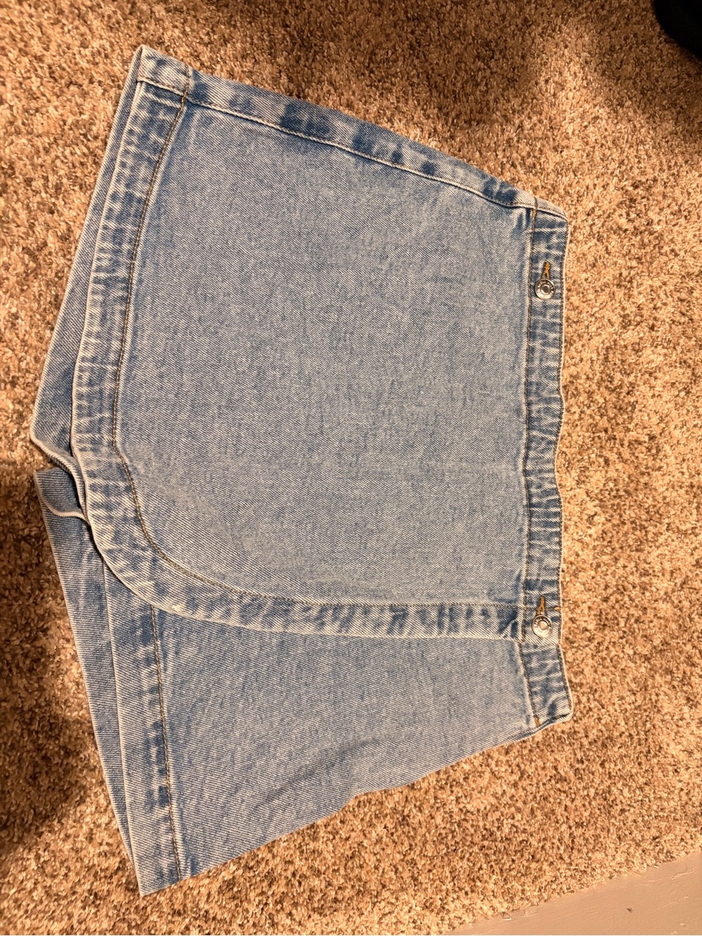 wild fable Light Blue Denim Mini Skirt